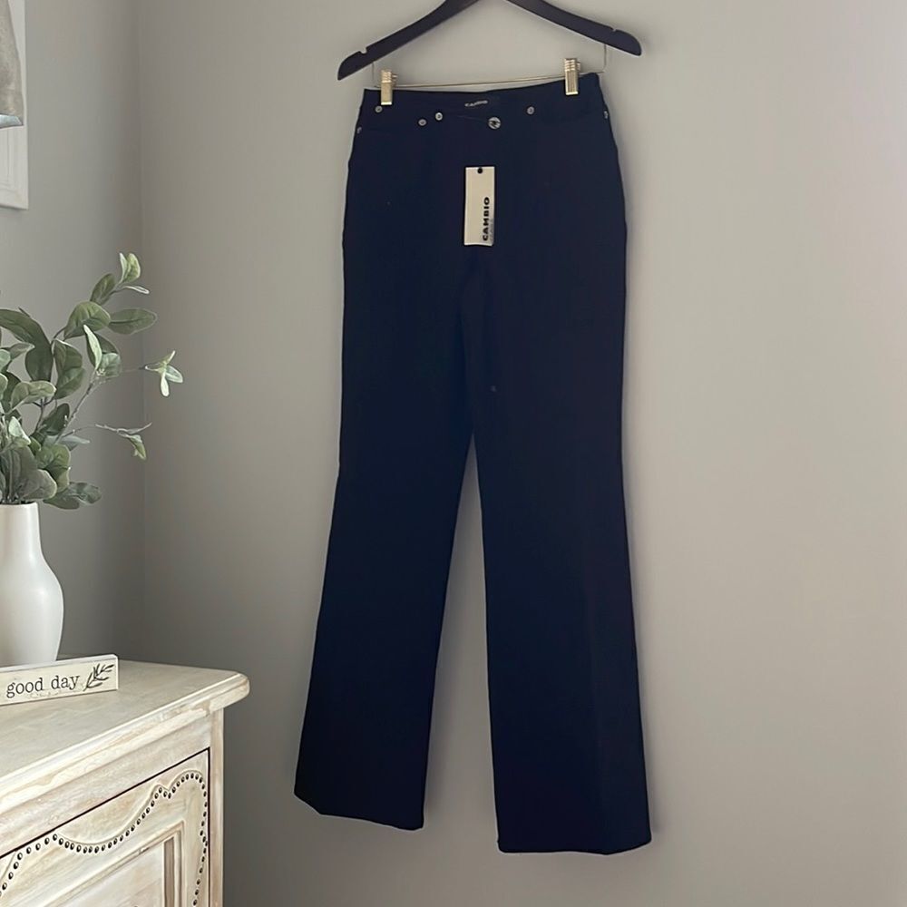 NWT CAMBRIO Kate Jeans. Black Size 8